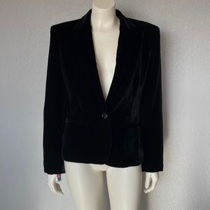 Vintage RalphLauren Black velvet jacket